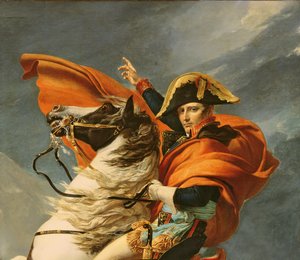 Napoleon Crossing the Alps on 20th May 1800, 1803 (fa